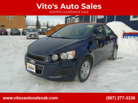 2016 Chevrolet Sonic for sale at Vito's Auto Sales in Anchorage AK