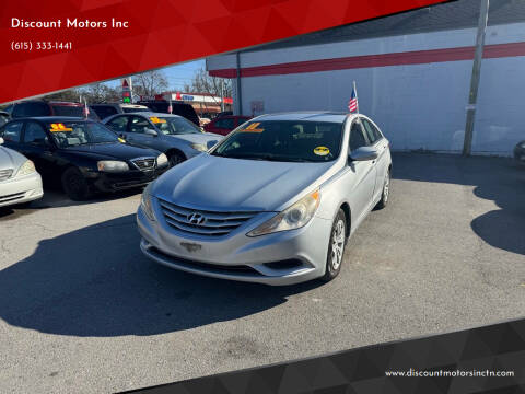 2011 Hyundai Sonata for sale at Discount Motors Inc in Nashville TN