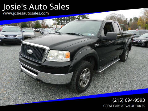 2007 Ford F-150 for sale at Josie's Auto Sales in Gilbertsville PA