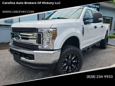 2018 Ford F-250 Super Duty for sale at Carolina Auto Brokers of Hickory LLC in Newton NC