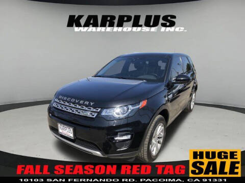 2016 Land Rover Discovery Sport for sale at Karplus Warehouse in Pacoima CA