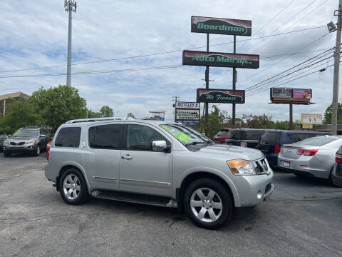 2011 Nissan Armada for sale at Boardman Auto Mall in Boardman OH