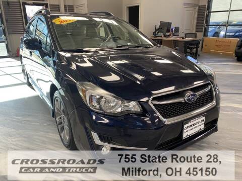 2015 Subaru Impreza for sale at Crossroads Car & Truck in Milford OH