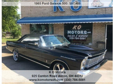 1965 Ford Galaxie 500 COYOTE 5.0L for sale at K O Motors in Akron OH