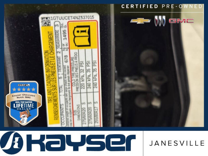 2022 GMC Sierra 1500