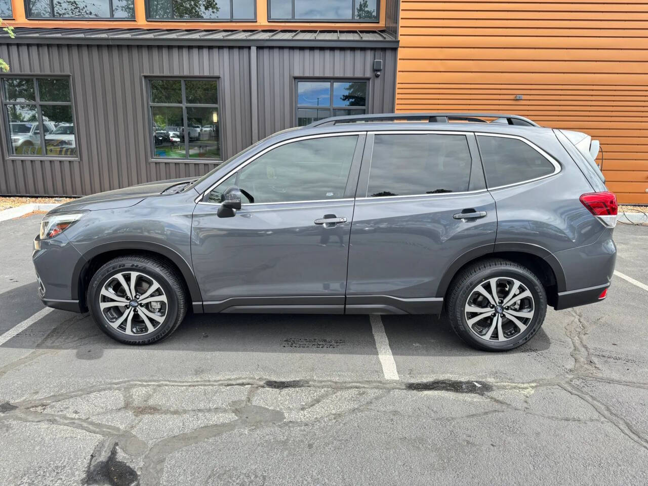 Gray 2020 Subaru Forester Limited AWD Limited 4dr Crossover 2