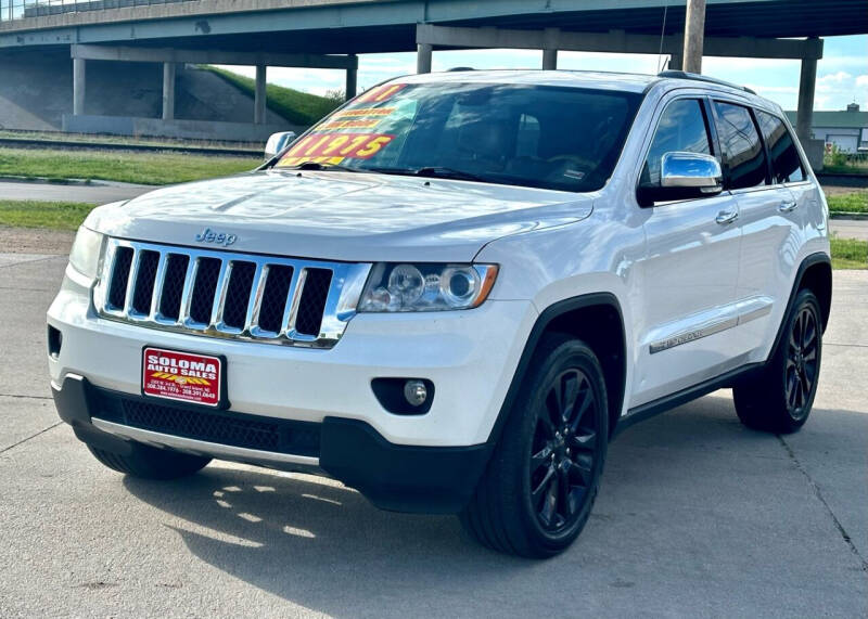 2011 Jeep Grand Cherokee for sale at SOLOMA AUTO SALES in Grand Island NE