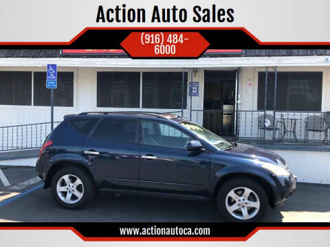 2005 Nissan Murano for sale at Action Auto Sales in Sacramento CA