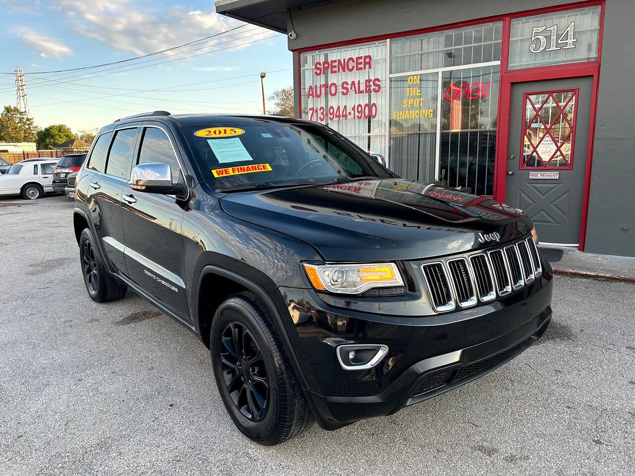 2015 Jeep Grand Cherokee for sale at SPENCER AUTO SALES in South Houston, TX