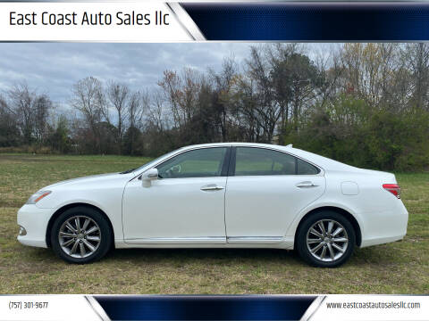 2012 Lexus ES 350 for sale at East Coast Auto Sales llc in Virginia Beach VA