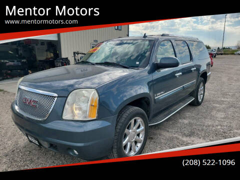 2007 GMC Yukon XL for sale at Mentor Motors in Idaho Falls ID