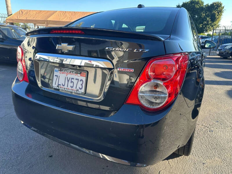 2015 Chevrolet Sonic LTZ Auto