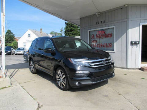 2016 Honda Pilot for sale at St. Mary Auto Sales in Hilliard OH