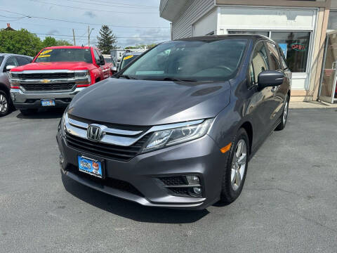 2018 Honda Odyssey for sale at ADAM AUTO AGENCY in Rensselaer NY