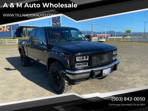 1991 Chevrolet C/K 1500 Series for sale at A & M Auto Wholesale in Tillamook OR