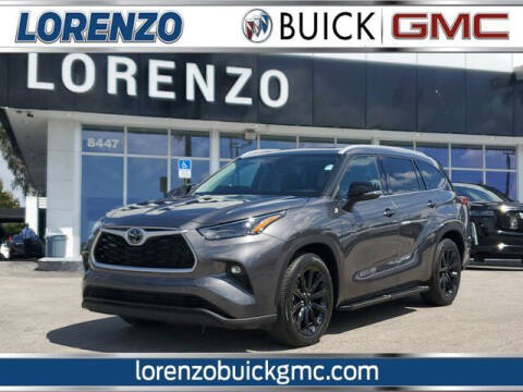 2022 Toyota Highlander for sale at Lorenzo Buick GMC in Miami FL