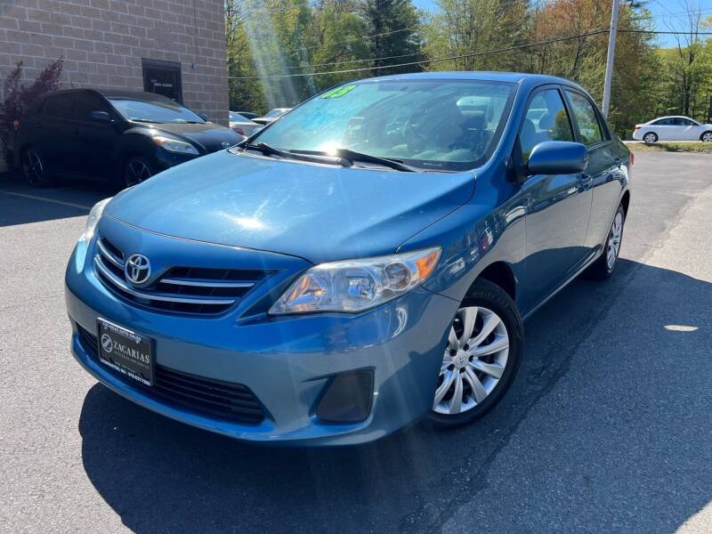 2013 Toyota Corolla for sale at Zacarias Auto Sales Inc in Leominster MA