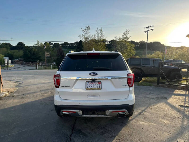 2016 Ford Explorer Platinum