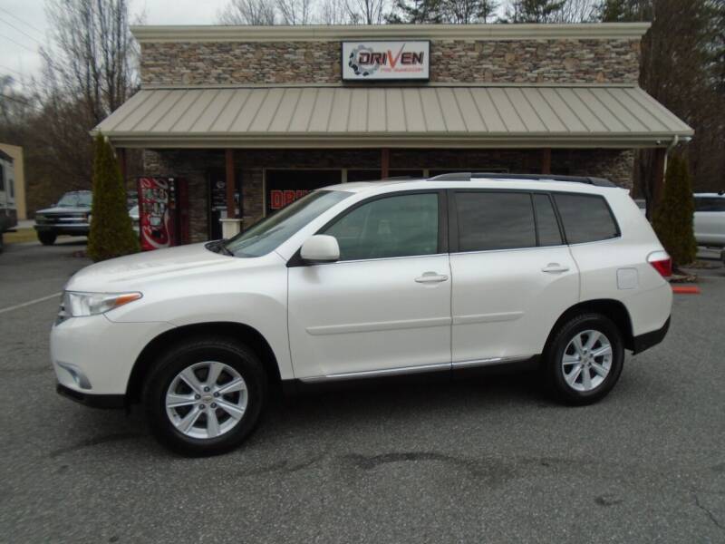 2012 Toyota Highlander for sale at Driven Pre-Owned in Lenoir NC