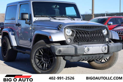 2018 Jeep Wrangler JK for sale at Big O Auto LLC in Omaha NE