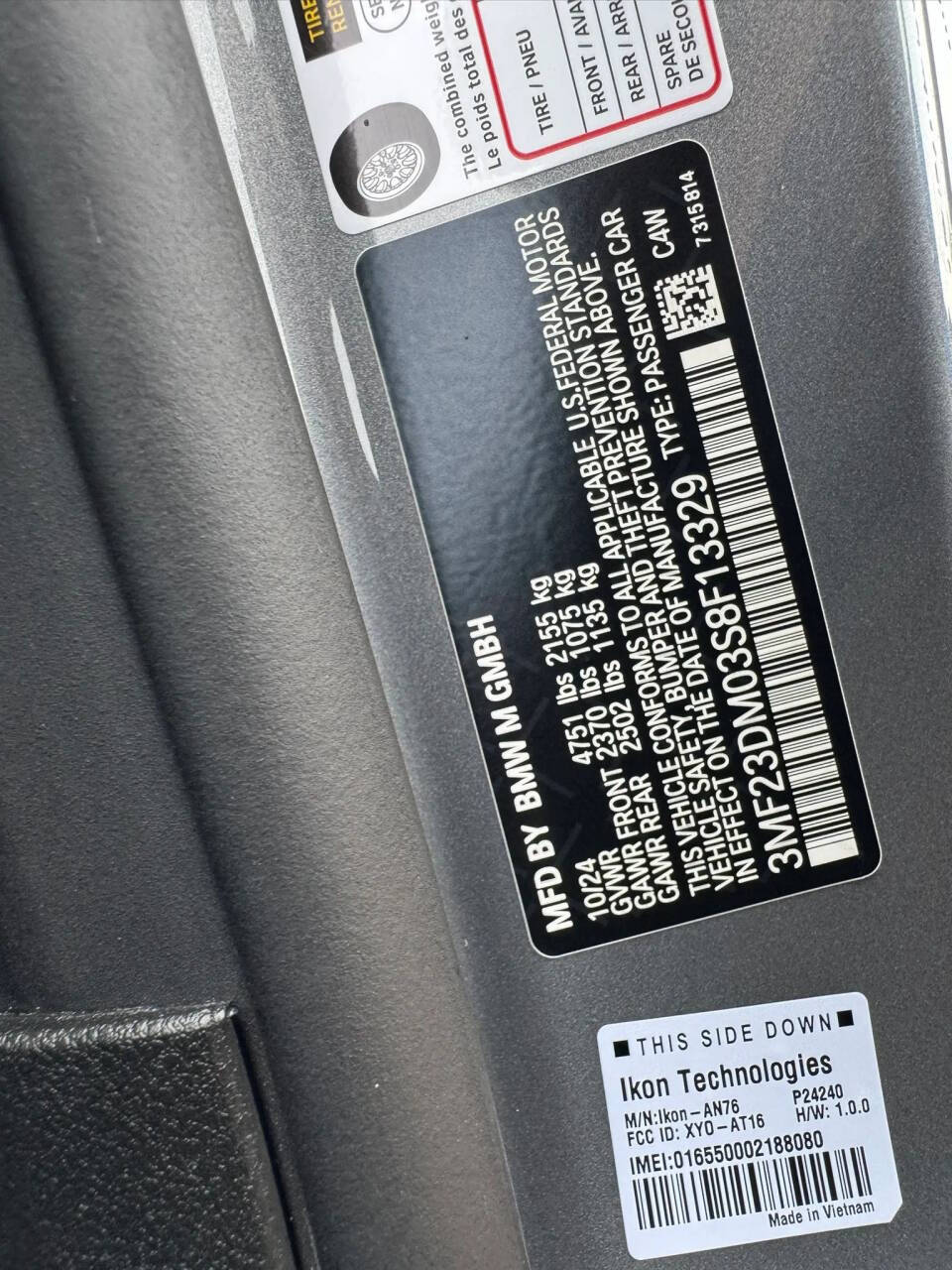 Gray 2025 BMW M2 Base 2dr Coupe 40