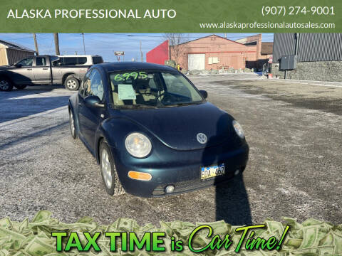 2002 Volkswagen New Beetle for sale at ALASKA PROFESSIONAL AUTO in Anchorage AK