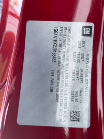 2018 Cadillac ATS 2.0T