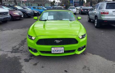 2016 Ford Mustang for sale at EXPRESS CREDIT MOTORS in San Jose CA