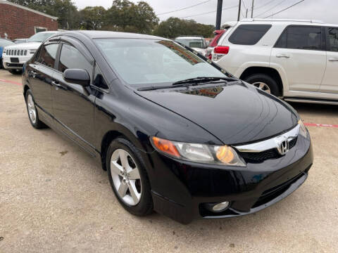 2010 Honda Civic for sale at Tex-Mex Auto Sales LLC in Lewisville TX