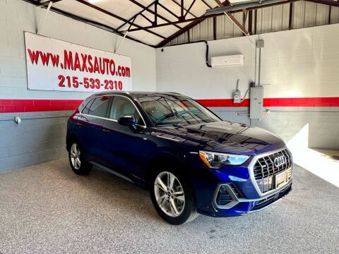 2021 Audi Q3 for sale at MAX'S AUTO SALES LLC - Reconstructed in Philadelphia PA