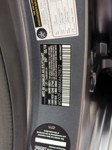 2019 Mercedes-Benz E-Class AMG E 53