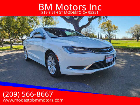 2015 Chrysler 200 for sale at BM Motors Inc in Modesto CA