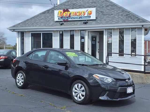 2016 Toyota Corolla for sale at Dormans Annex in Pawtucket RI