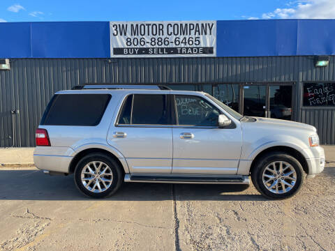2016 Ford Expedition for sale at 3W Motor Company in Fritch TX