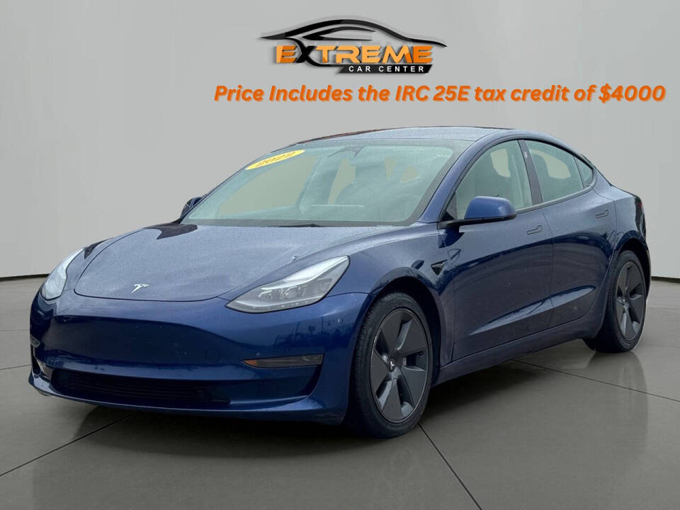 2022 Tesla Model 3 for sale at Extreme Car Center in Detroit, MI