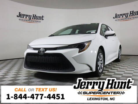 2021 Toyota Corolla for sale at Jerry Hunt Supercenter in Lexington NC