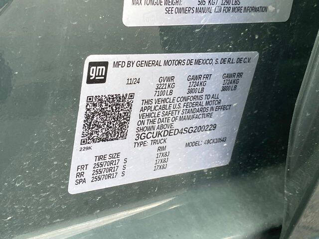 2025 Chevrolet Silverado 1500