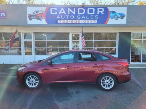 2016 Ford Focus for sale at CANDOR INC in Toms River NJ