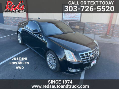 2012 Cadillac CTS for sale at Red's Auto and Truck in Longmont CO