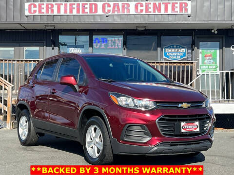 2017 Chevrolet Trax for sale at CERTIFIED CAR CENTER in Fairfax VA