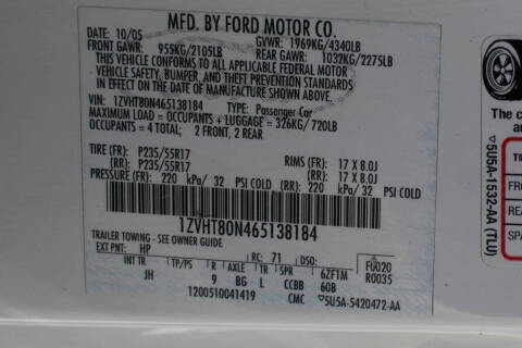 2006 Ford Mustang V6 Premium