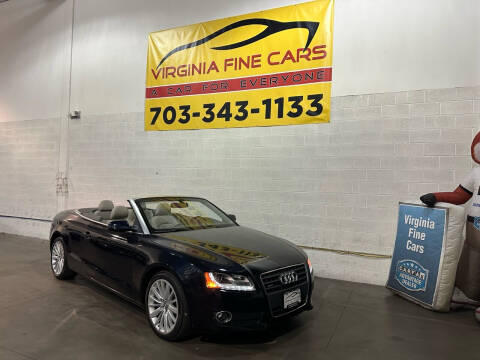 2010 Audi A5 for sale at Virginia Fine Cars in Chantilly VA
