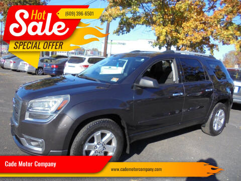 2015 GMC Acadia for sale at Cade Motor Company in Lawrenceville NJ