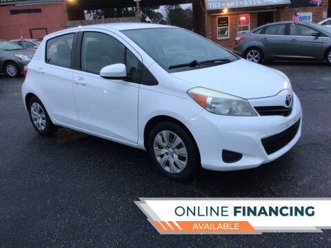 2012 Toyota Yaris for sale at Aiden Motor Company in Portsmouth VA
