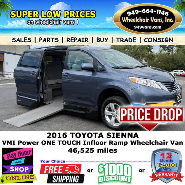 2016 Toyota Sienna LE Mobility 7-Passenger