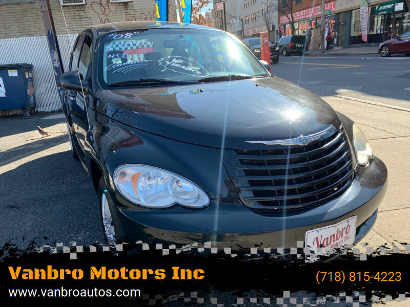 2008 Chrysler PT Cruiser for sale at Vanbro Motors Inc in Staten Island NY