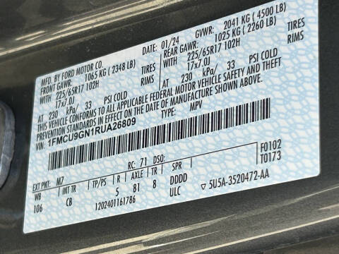 2024 Ford Escape Active