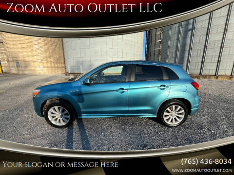 2011 Mitsubishi Outlander Sport for sale at Zoom Auto Outlet LLC in Thorntown IN