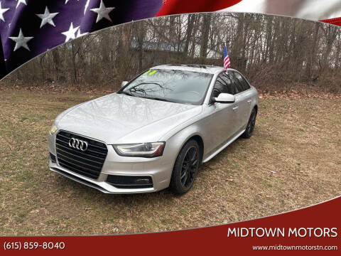 2014 Audi A4 for sale at Midtown Motors in Greenbrier TN