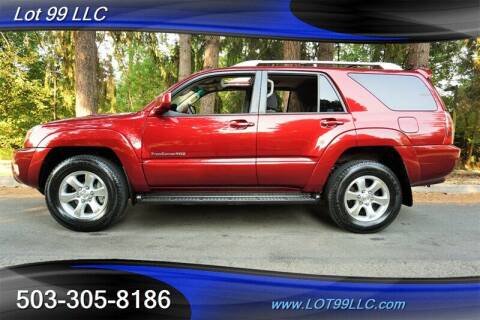 2005 Toyota 4Runner for sale at LOT 99 LLC in Milwaukie OR
